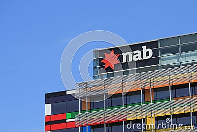 National Australia Bank NAB Editorial Stock Photo
