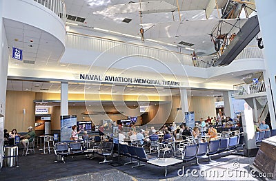 National Aviation Memorial Theater Pensacola, Florida Editorial Stock Photo