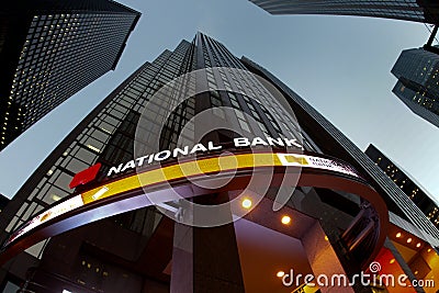 National Bank Editorial Stock Photo