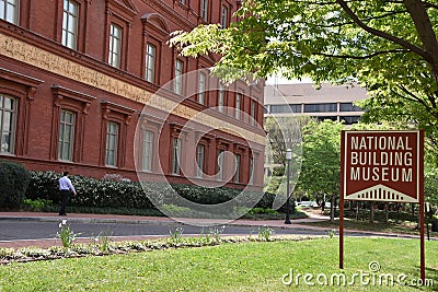 National Building Museum in Washington, DC Editorial Stock Photo