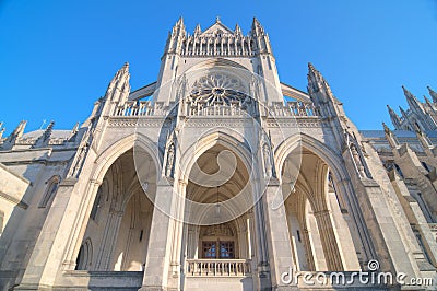 National Cathedral Stock Photo