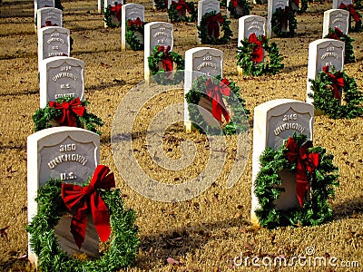 National Cemetery Stock Photo