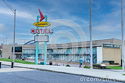 The National Civil Rights Museum at the Lorraine Motel in Memphis, TN Editorial Stock Photo