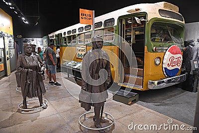 The National Civil Rights Museum in Memphis Tennessee Editorial Stock Photo