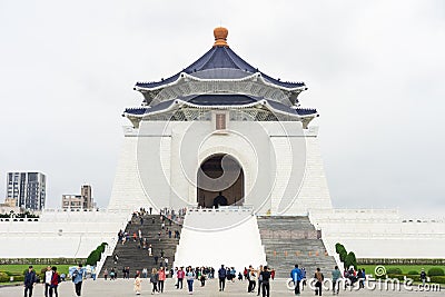 The National Concert Hall Tapiei, Taiwan. The National Concert Hall near by Chiang Kai-shek Memorial Hall Editorial Stock Photo