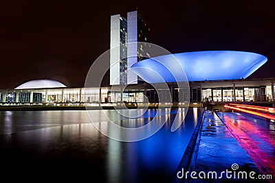 Brazil National Congress in Brasilia Editorial Stock Photo