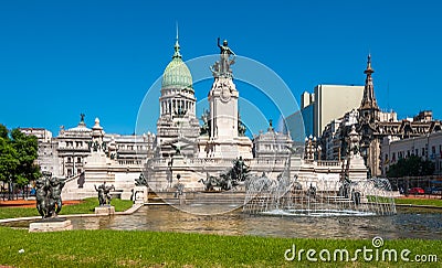 National Congress building, Buenos Aires, Argentina Stock Photo