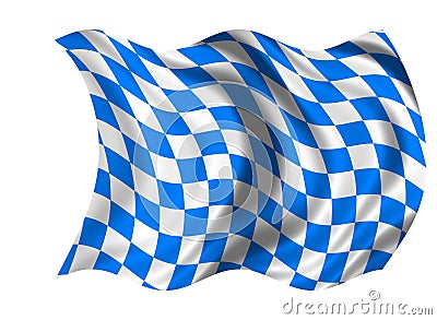 National Flag Bavaria Stock Photo