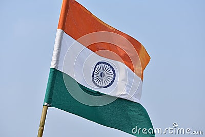 National flag of India Stock Photo