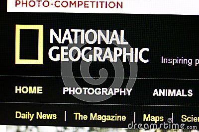 National Geographic Channel Editorial Stock Photo