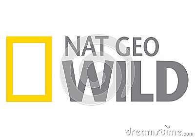 National Geographic Wild Logo Editorial Stock Photo