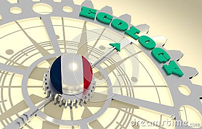National government and ecology. Earth Day concept Stock Photo