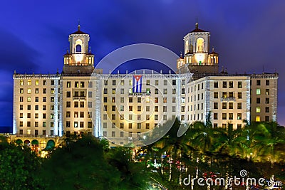 National Hotel - Havana, Cuba Editorial Stock Photo