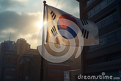 National Liberation Day of Korea. August 15. South and North Korea, freedom, liberty, army, memorial day, patriotic Stock Photo