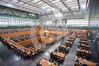 National library of China Editorial Stock Photo