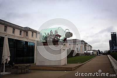 National Maritime Museum in Greenwich, London, Great Britain Editorial Stock Photo