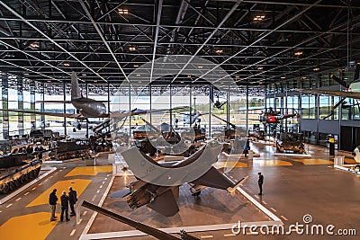 National Military Museum, the Netherlands Editorial Stock Photo