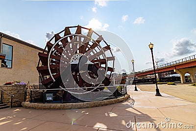 National Mississippi River Museum & Aquarium, Dubuque, Iowa, United States Stock Photo