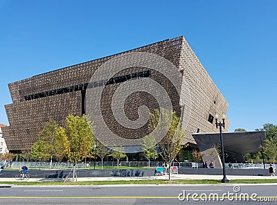 The National Museum of African American History and Culture Editorial Stock Photo