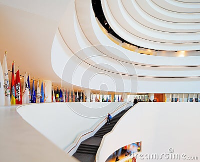 The National Museum of the American Indian in Washington DC, USA Editorial Stock Photo