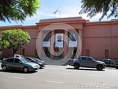 National Museum of Fine Arts MNBA of Buenos Aires on the occasion of the great exhibition of Joan MirÃ³ Argentina Editorial Stock Photo