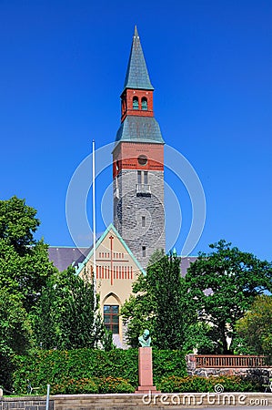 The National Museum in Helsinki, Finland Editorial Stock Photo