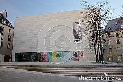 National Museum of History and Art in Luxembourg-City Editorial Stock Photo
