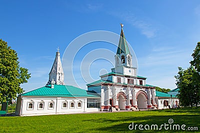 National museum Kolomenskoe. Moscow Stock Photo