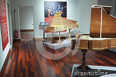 National Museum Of Musical Instruments in Rome, Italy Editorial Stock Photo