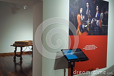 National Museum Of Musical Instruments in Rome, Italy Editorial Stock Photo