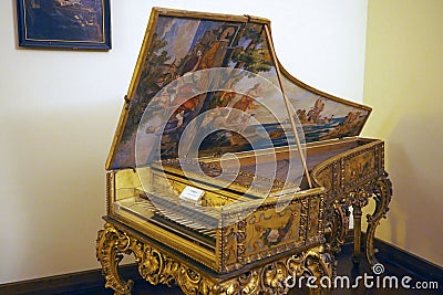 National Museum Of Musical Instruments in Rome, Italy Editorial Stock Photo