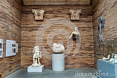 The National Museum of Roman Art at Merida, Extremadura, Spain Editorial Stock Photo