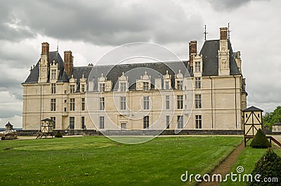 National Museun of the Renaissance - Ecouen Castle Stock Photo