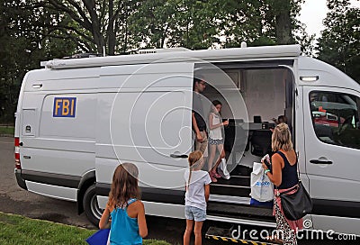 National Night Out Editorial Stock Photo