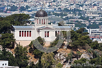 National Observatory of Athens Greece Stock Photo