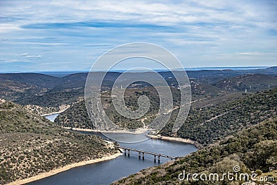 National Park of Monfrague, Caceres Spain Stock Photo