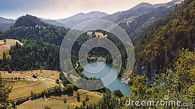 Lake Zaovine, Tara National Park, Serbia Stock Photo