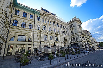 National philharmonic society building, Vilnius, Lithuania Editorial Stock Photo