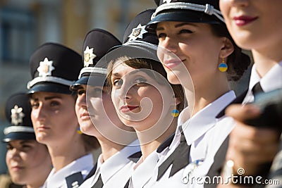 National Police of Ukraine Editorial Stock Photo