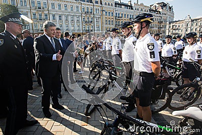 National Police of Ukraine Editorial Stock Photo