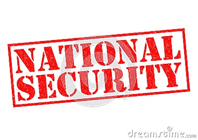 NATIONAL SECURITY Stock Photo