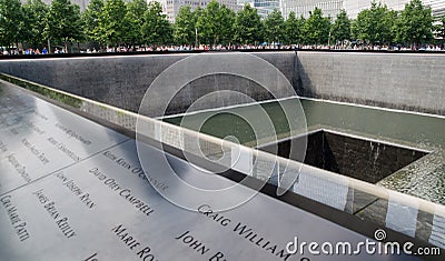 National September 11 Memorial and Museum Editorial Stock Photo