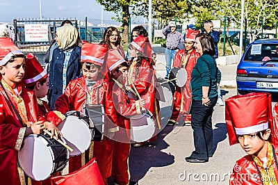 National Sovereignty and Children`s Day Celebration - Turkey Editorial Stock Photo