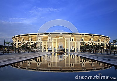 National Sports Complex, Bukit Jalil, Kuala Lumpur, Malaysia Stock Photo