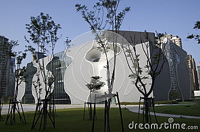 The National Taichung Theater Editorial Stock Photo
