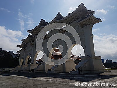 National Taiwan Democracy Memorial Hall, National monument Commemorating the General of Chiang Kai-shek Editorial Stock Photo