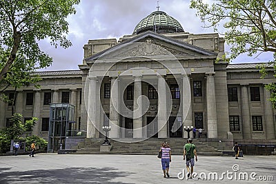 National Taiwan Museum in Taipei Editorial Stock Photo