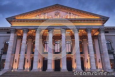 National Theatre Munich Stock Photo