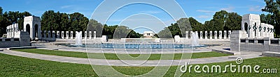 The National World War II Memorial in Washington D.C. Editorial Stock Photo