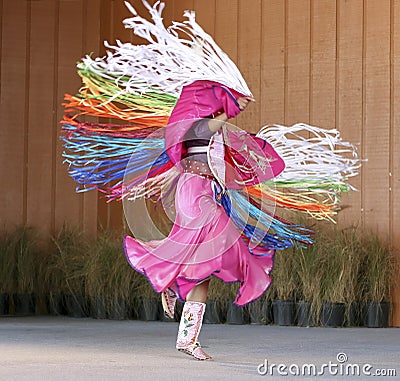 Native American Dancing Stock Photo